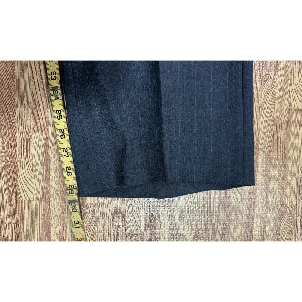 Stein Block Mens‎ Gray Pinstripe Two Piece Suit Blazer Jacket & Pants